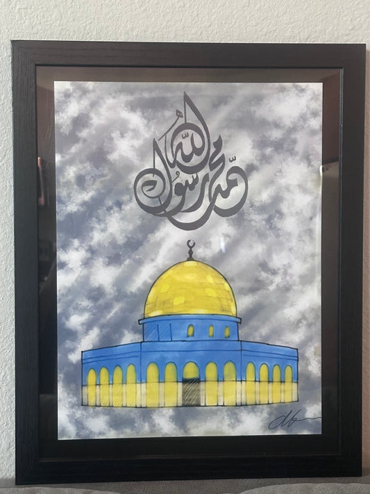 Dome of the Rock 11x14